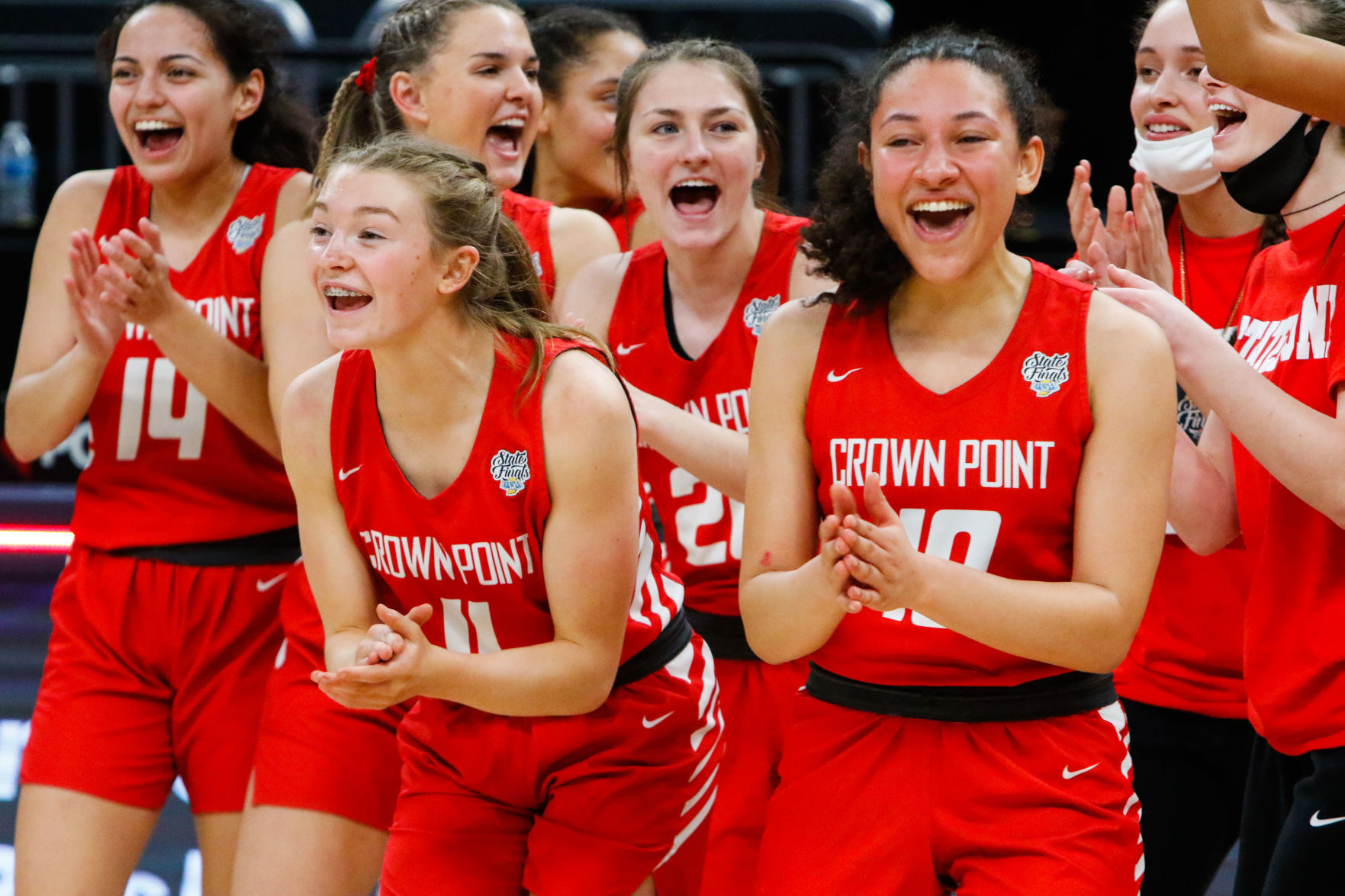 Gallery: 4A girls basketball state final - Crown Point vs. Brownsburg